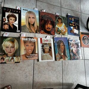 Hairstyles for real people vintage book it’s coming back salon book coffee table